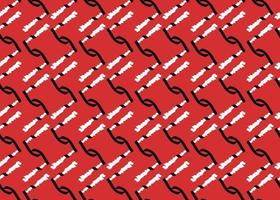 Vector texture background, seamless pattern. Hand drawn, red, black, white colors.