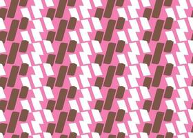 Vector texture background, seamless pattern. Hand drawn, pink, brown, white colors.