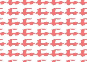 Vector texture background, seamless pattern. Hand drawn, red, white colors.