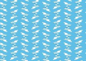 Vector texture background, seamless pattern. Hand drawn, blue, white colors.