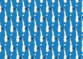 Vector texture background, seamless pattern. Hand drawn, blue, white, black colors.