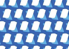 Vector texture background, seamless pattern. Hand drawn, blue, white colors.