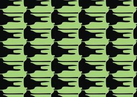 Vector texture background, seamless pattern. Hand drawn, green, black colors.