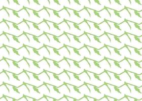 Vector texture background, seamless pattern. Hand drawn, green, white colors.