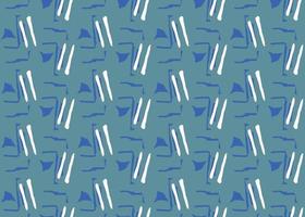 Vector texture background, seamless pattern. Hand drawn, blue, white colors.