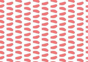 Vector texture background, seamless pattern. Hand drawn, red, white colors.
