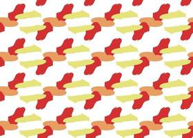 Vector texture background, seamless pattern. Hand drawn, yellow, orange, red, white colors.