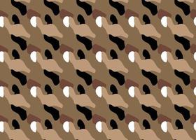 Vector texture background, seamless pattern. Hand drawn, brown, white, black colors.