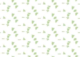 Vector texture background, seamless pattern. Hand drawn, green, white colors.