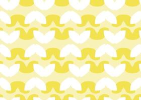 Vector texture background, seamless pattern. Hand drawn, yellow, white colors.