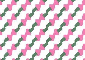 Fondo de textura de vector, patrón sin costuras. dibujados a mano, rosa, verde, colores blancos. vector
