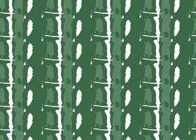 Vector texture background, seamless pattern. Hand drawn, green, white colors.