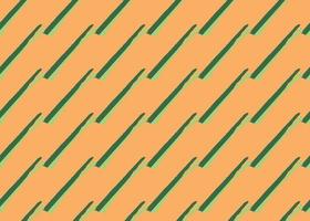 Vector texture background, seamless pattern. Hand drawn, orange, green colors.