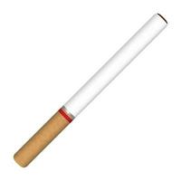 cigarette vector on a white background