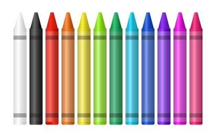 Rainbow crayon Stock Vector by ©Nicemonkey 3416406