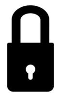 master key lock icon vector