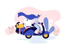 Order Delivery Service vector