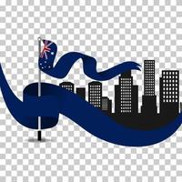 Happy Australia day 26 January design concept. independence day. Vector Illustration