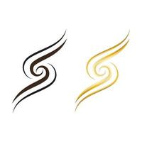 símbolo de vector de logotipo de cabello, icono de ilustración