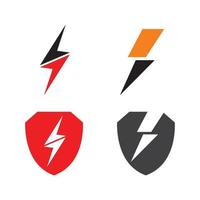 flash thunderbolt logo vector