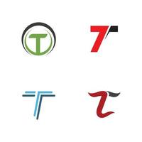 T logo and symbol vector