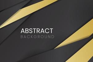 Abstract polygonal pattern luxury with gold vector