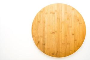 Brown wooden cutting board photo