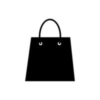 icono de bolsa de compras vector