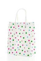 Colorful shopping bag photo