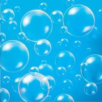 Esfera de cristal blanco transparente cristal o bola, burbuja brillante brillante. ilustrador de vectores 10