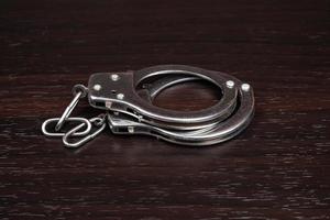 Pair of handcuffs photo