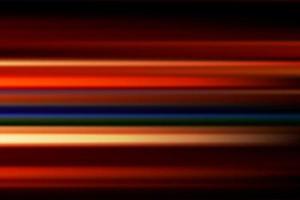 Velocidad de senderos de luz de colores con desenfoque de movimiento de luces nocturnas