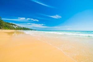 Beach and sea photo