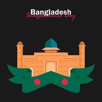 Vector of Independence Day with Bangladesh Flags.