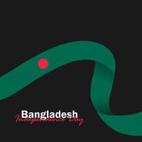 Vector of Independence Day with Bangladesh Flags.