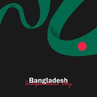 Vector of Independence Day with Bangladesh Flags.