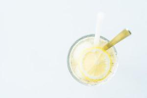 Iced lemon juice photo