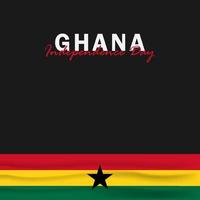 Vector of Independence Day Ghana