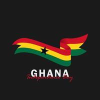 vector del día de la independencia de ghana