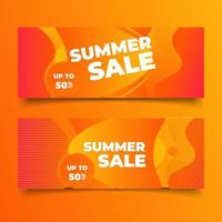 Sale banner template design. Special offer. Summer sale for web and social media marketing best price in vector