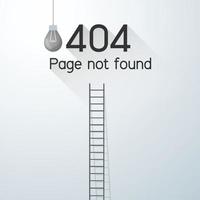 Page not found Error 404 concept