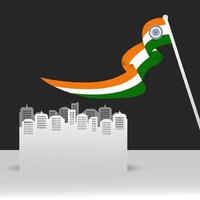 Illustration of Happy India Republic day vector