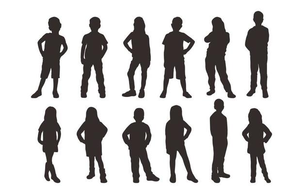 Human Silhouettes Freevectors