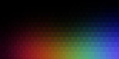 Light Multicolor vector backdrop with rectangles.