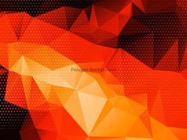 geometric triangle polygon background vector