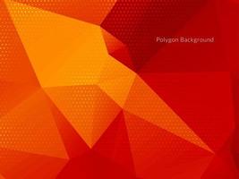 Abstract polygonal triangles colorful background vector