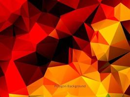 Decorative geometric triangle polygon abstract background vector