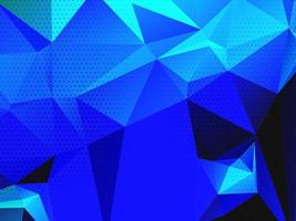 Decorative geometric triangle polygon abstract background vector