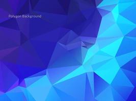 Modern geometric triangle polygon background vector