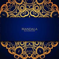 Beautiful mandala design modern  decorative luxury background vector